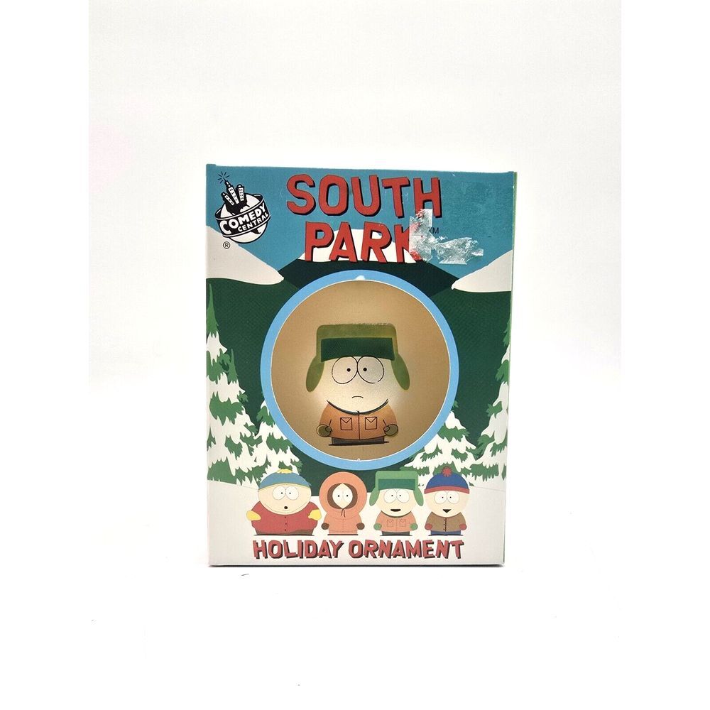 South Park Kyle Glass Ornament‎ Ball Holiday xmas Tree Decoration Collectible